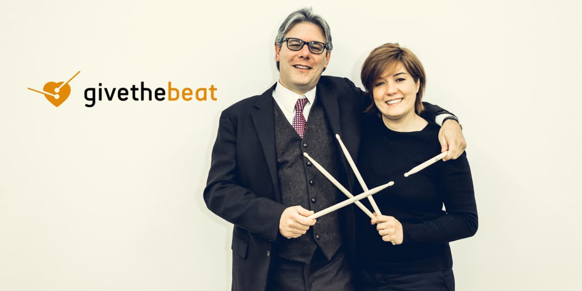 #GivetheBeat Andrea & Valentina di Andrea Visconti #GivetheBeat Andrea & Valentina-Andrea Visconti