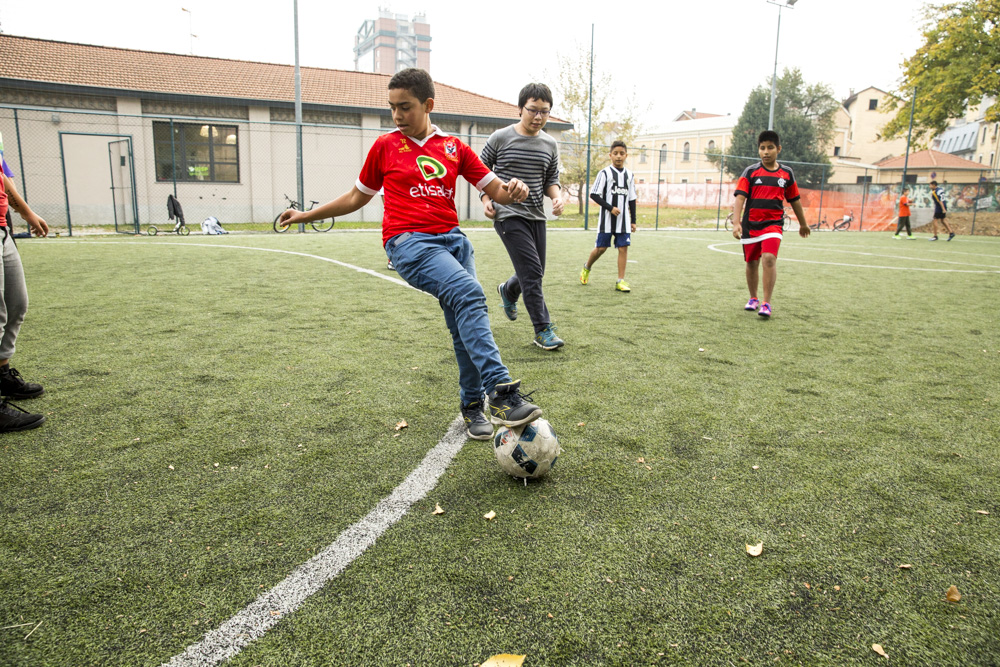 Nuovo campetto per i ragazzi di Dergano di Alberto Chillè Nuovo campetto per i ragazzi di Dergano-Alberto Chillè