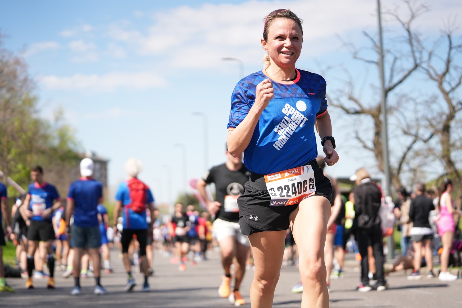 Women runner