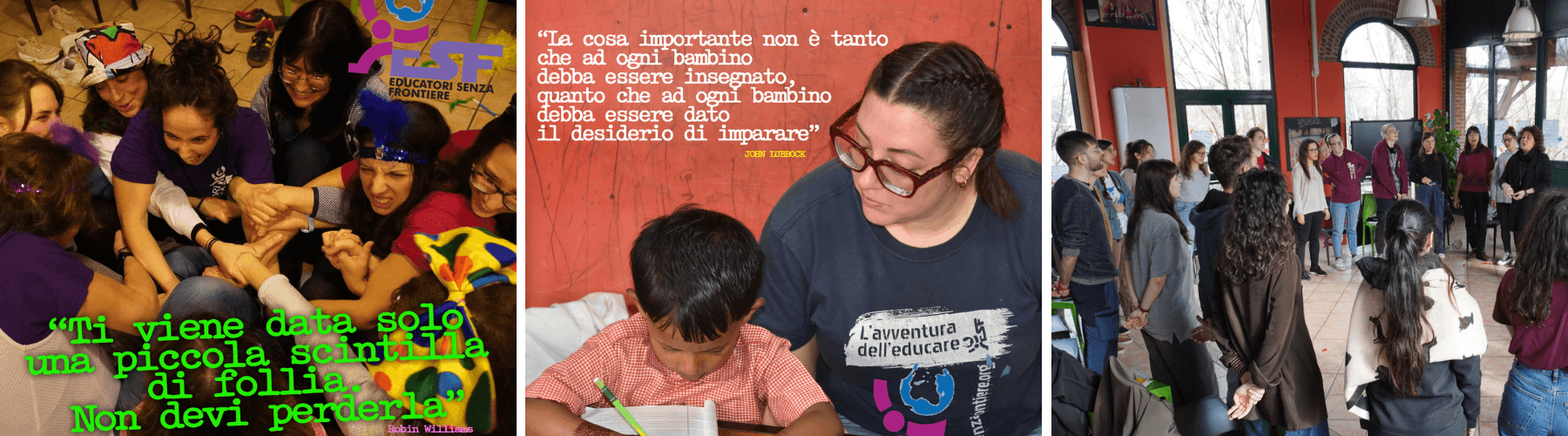 Rete del Dono Educatori Senza Frontiere
