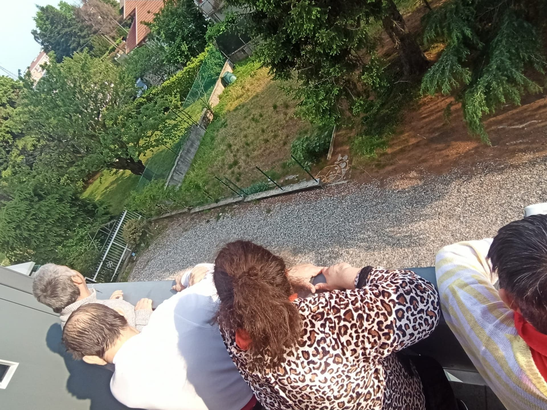 Ammirando il panorama