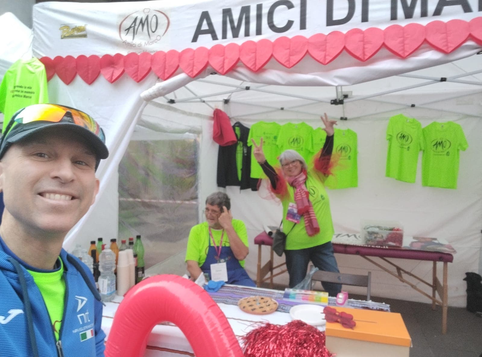Amici di Marco alla Milano Marathon 2024