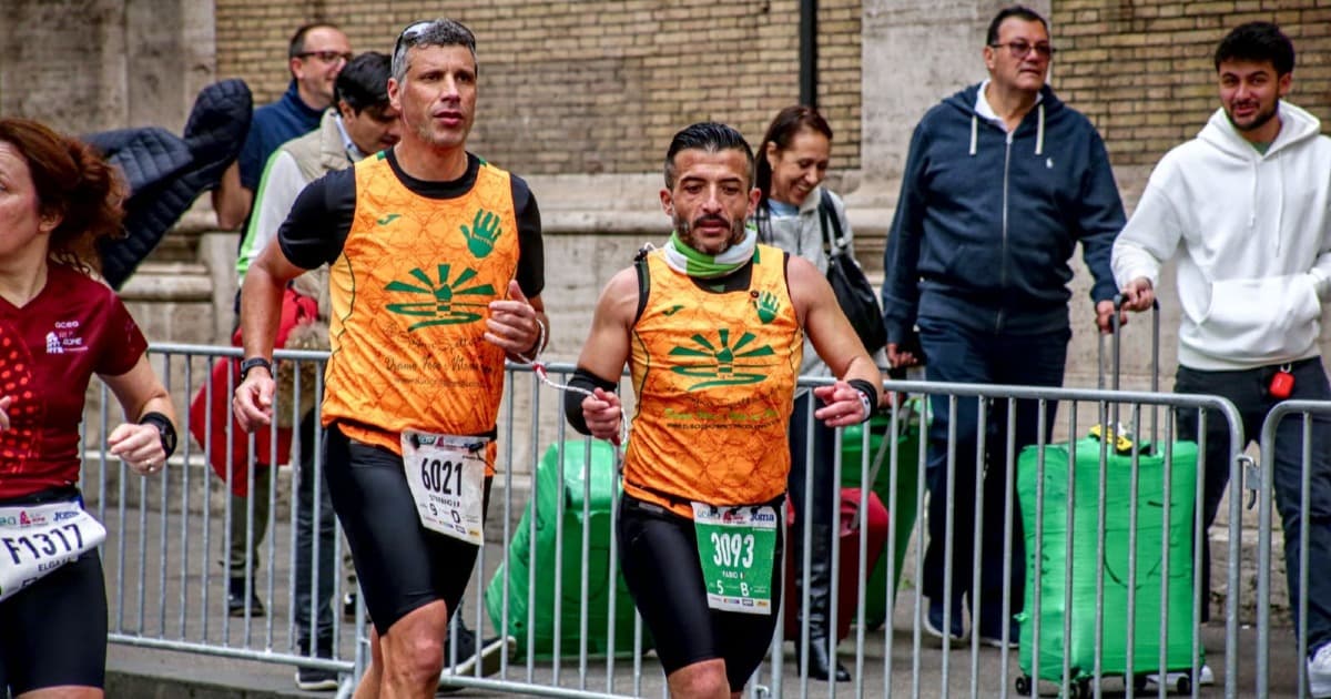 Fabio e Stefano: corriamo per AIDO-Fabio Orru'