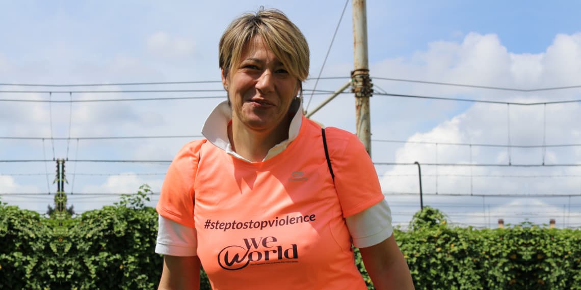 5000KM contro la violenza sulle donne-Grazia Andriola