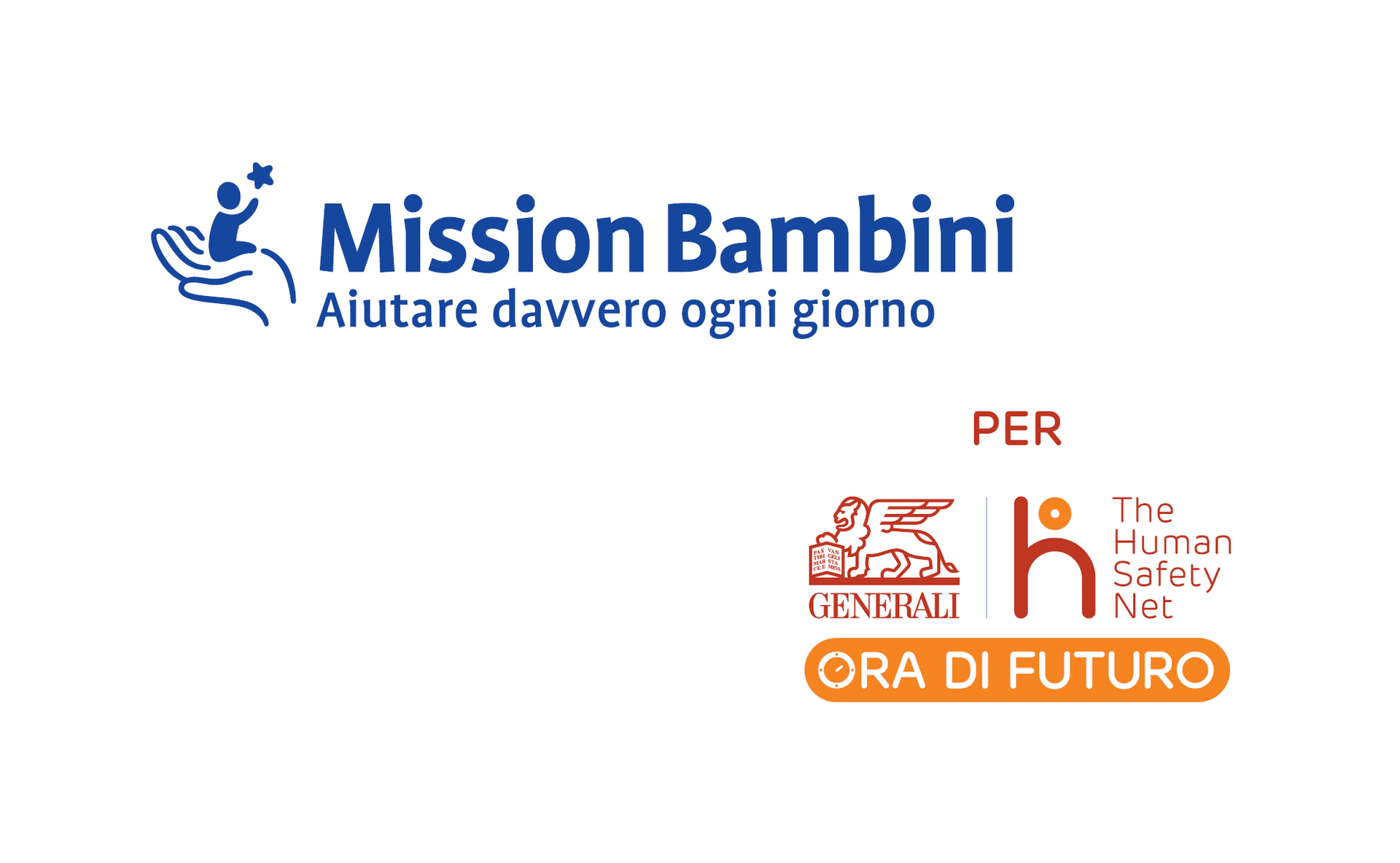 A Milano è #ORADIFUTURO con MB-Fondazione Mission Bambini Onlus