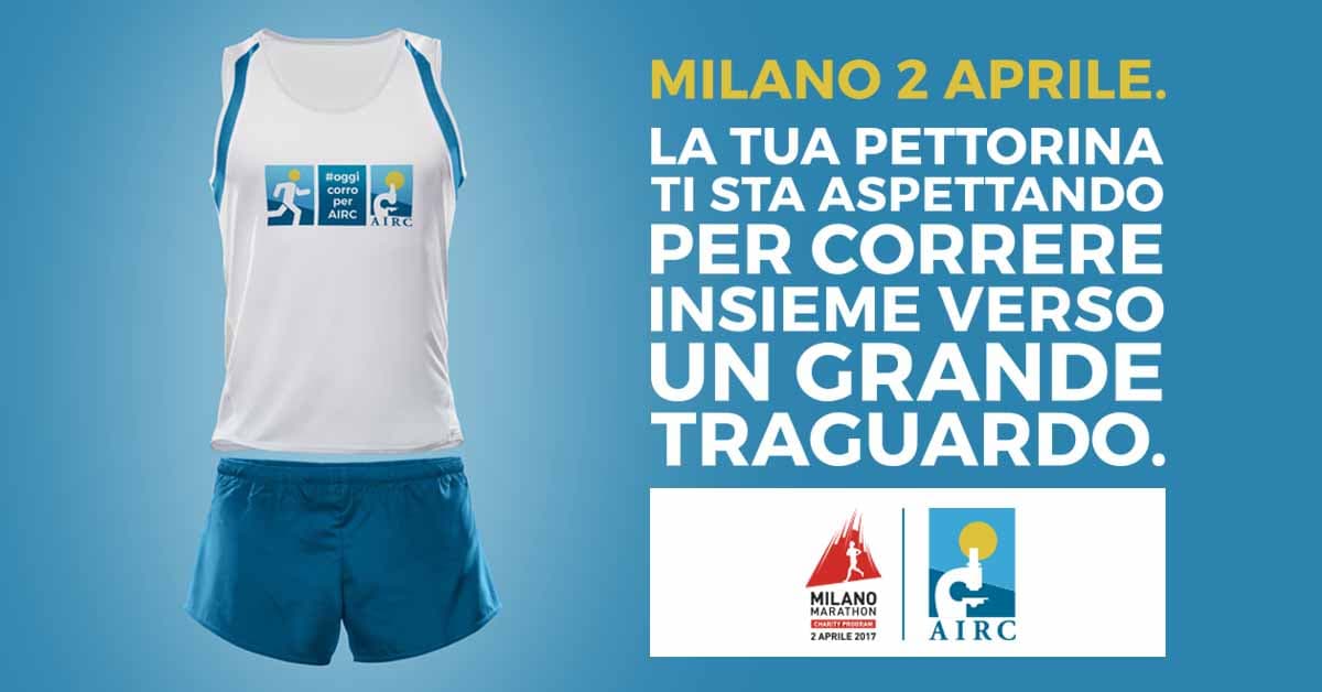 #oggicorroperAIRC-Fondazione AIRC 