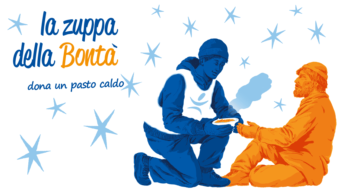 La Zuppa della Bontà: dona un pasto!-Fondazione Progetto Arca Onlus