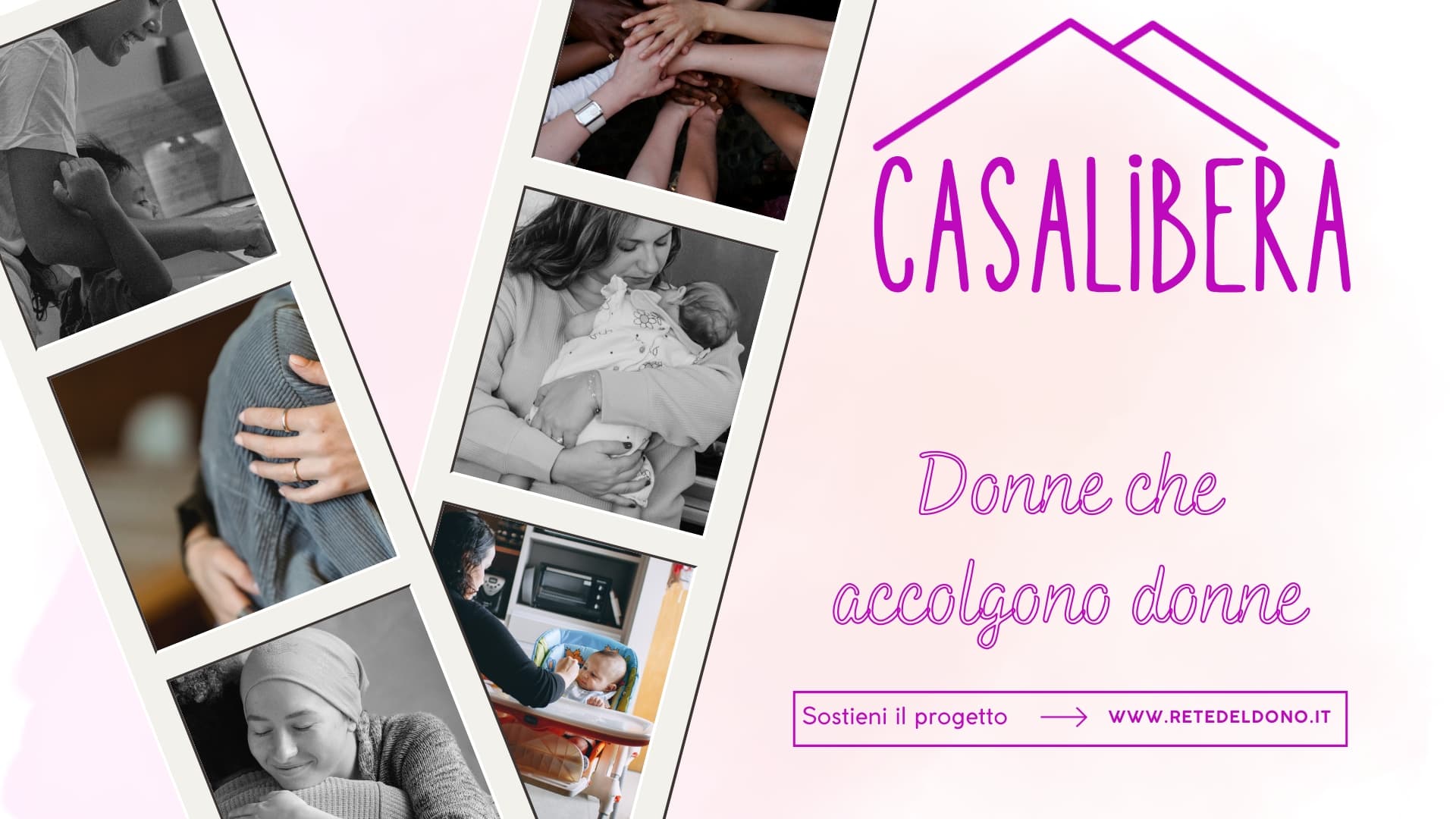 CasaLibera: donne che accolgono donne-Casa delle donne contro la violenza