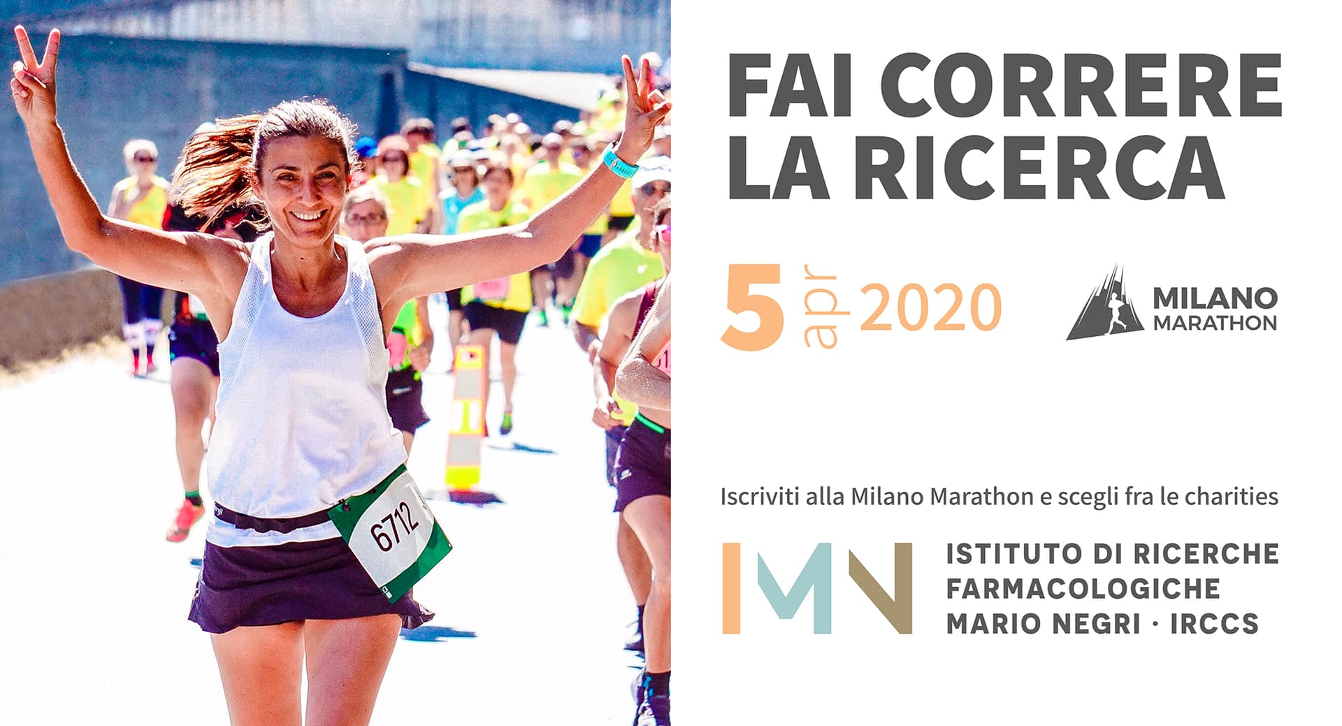 Fai Correre la Ricerca-IRCCS, Mario Negri