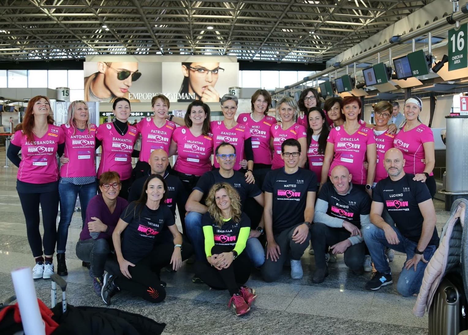 RUN FOR IOV: donne contro tumore al seno-RYLA Onlus