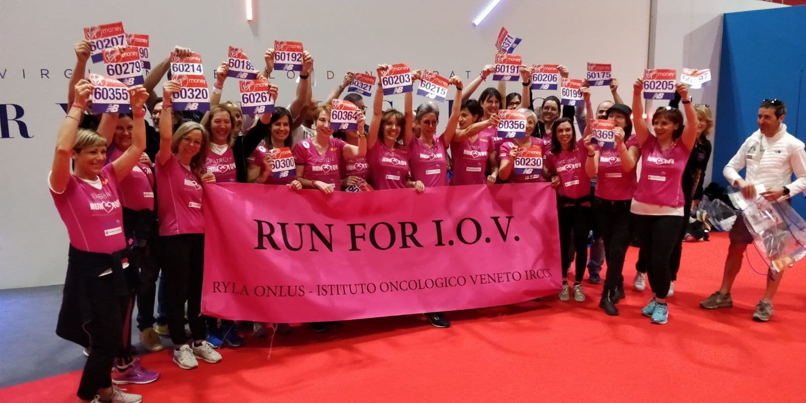 RUN FOR IOV: donne contro tumore al seno-RYLA Onlus