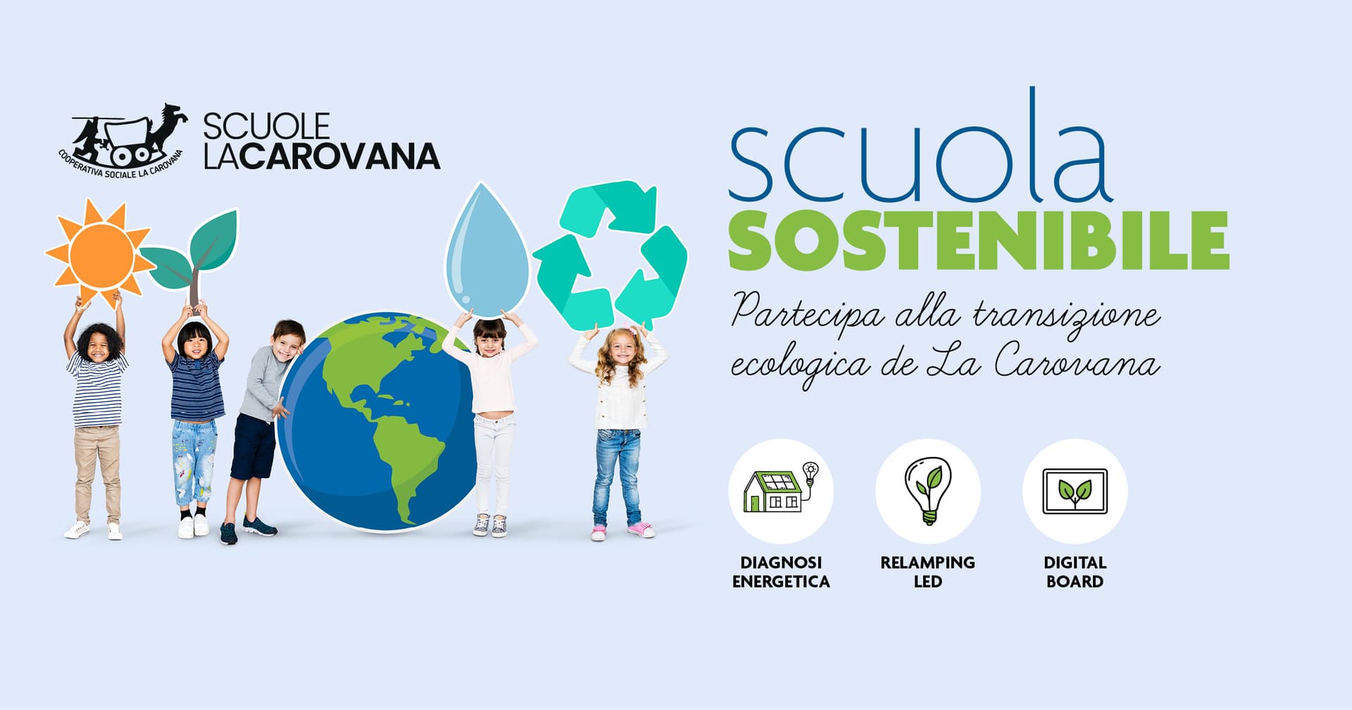 Scuola Sostenibile-Scuole La Carovana