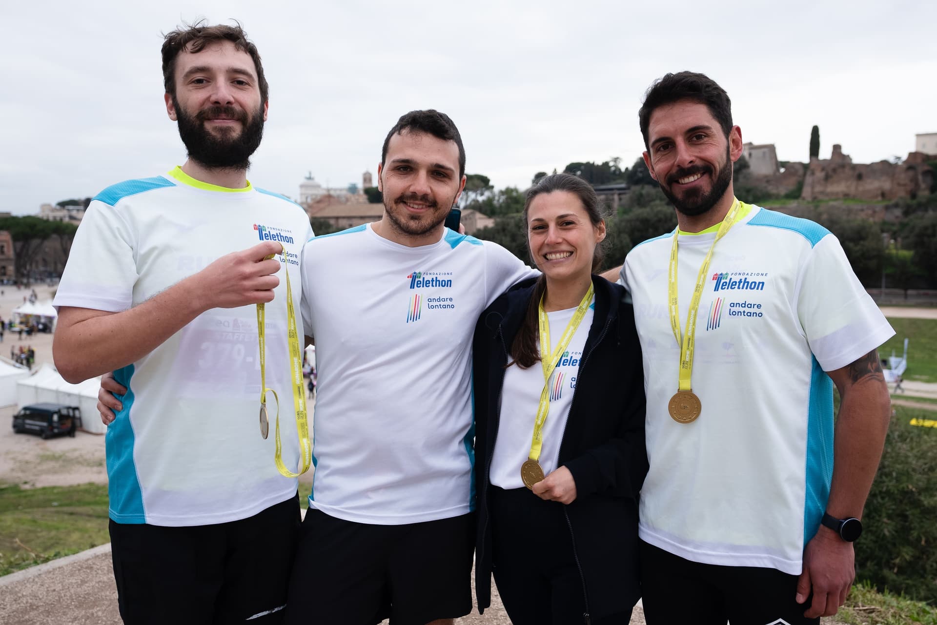 #andarelontano - Run 4 Rome 2024-FONDAZIONE TELETHON ETS