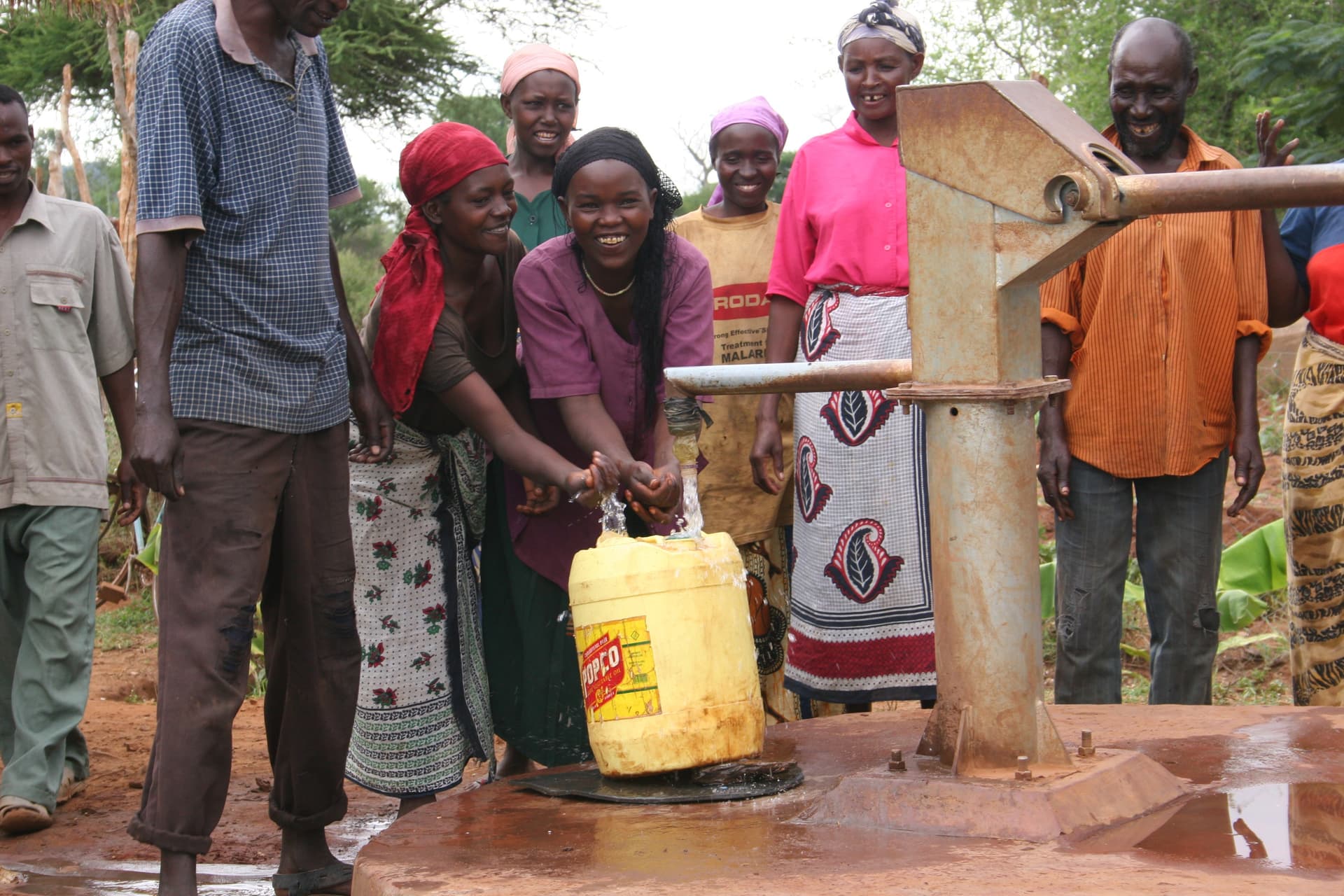 Costruzione di un Pozzo in Kenya -AMREF
