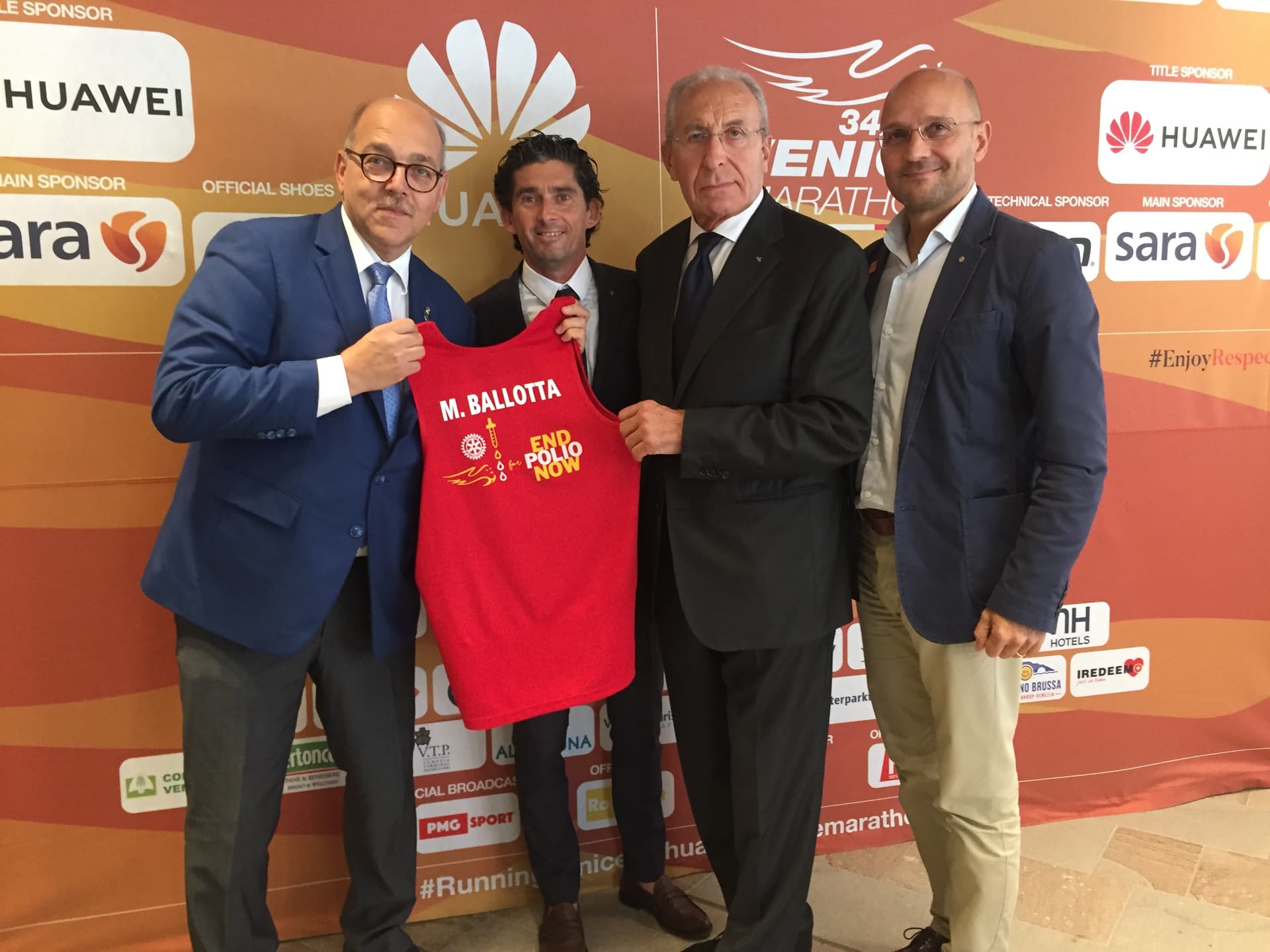 Run to End Polio #VM2019	-Progetto Rotary – Distretto 2060 – ONLUS