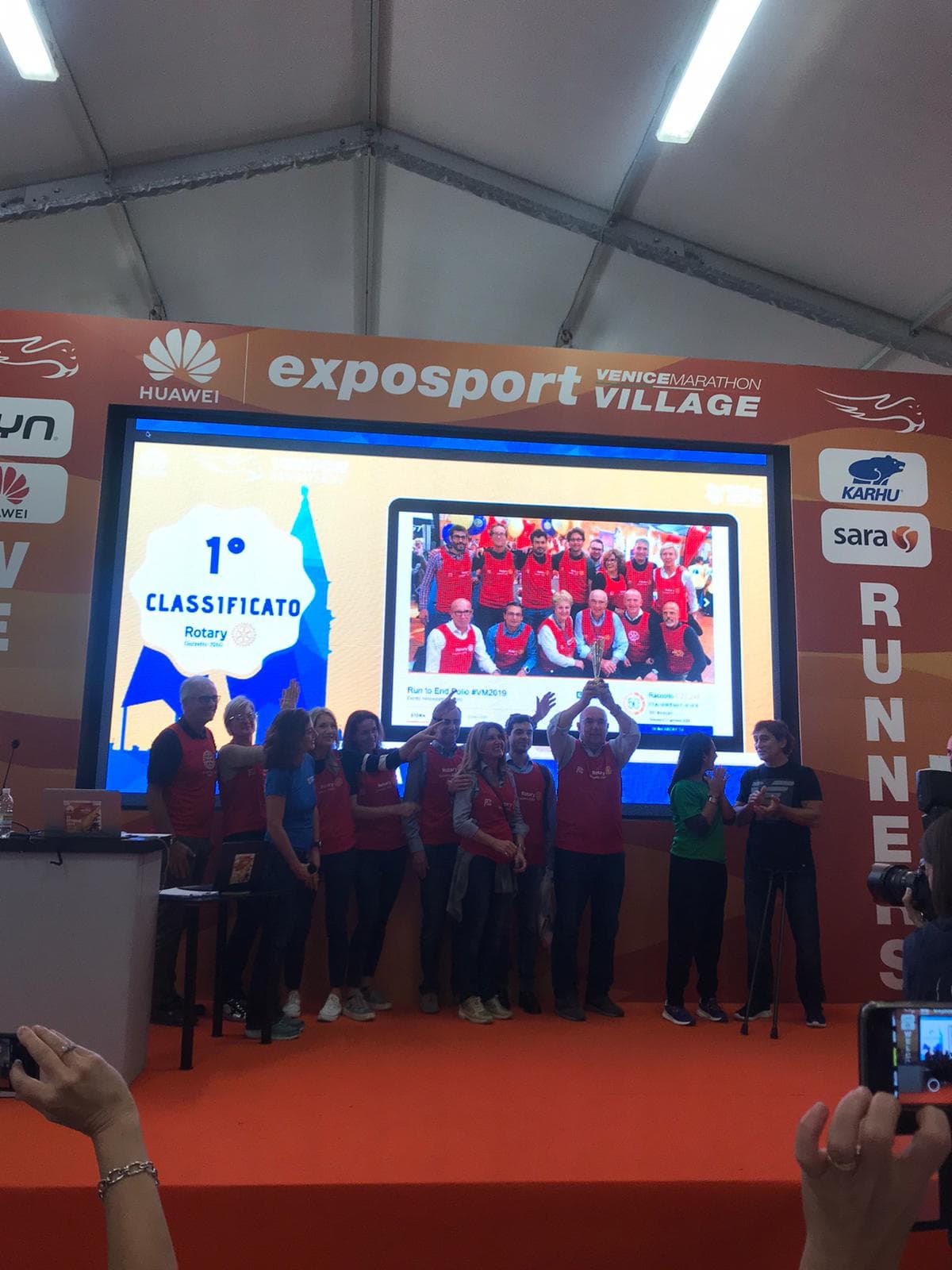 Run to End Polio #VM2019	-Progetto Rotary – Distretto 2060 – ONLUS