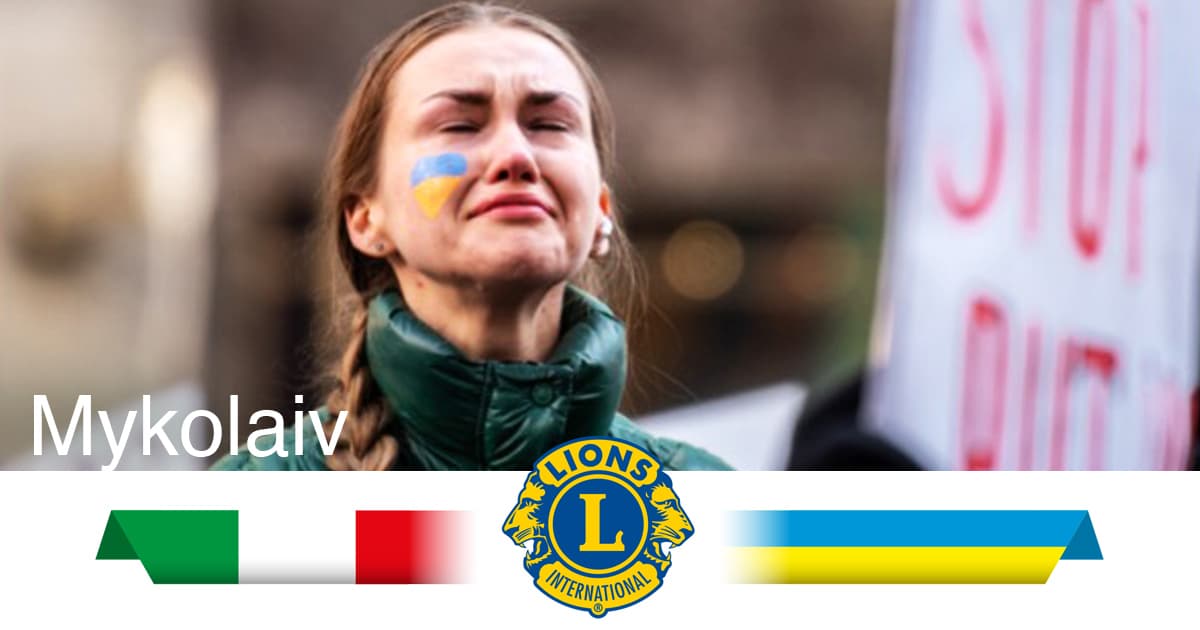 WE SERVE UN DISSALATORE A MYKOLAIV!!!  -Distretto Lions MilanoCittàMetropolitana