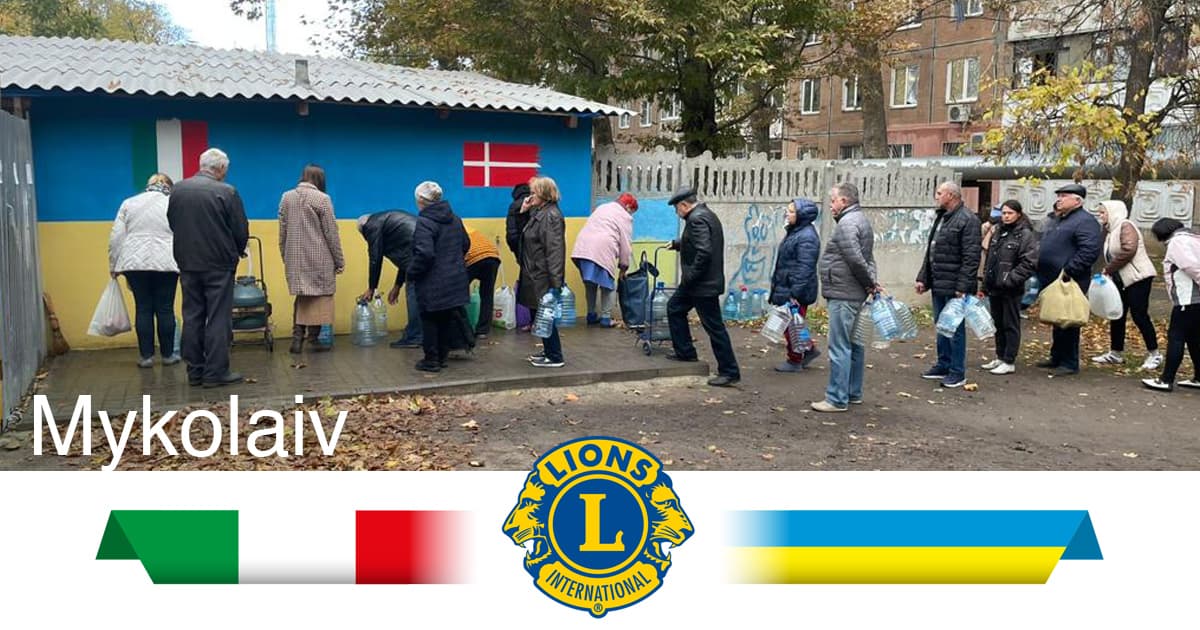 WE SERVE UN DISSALATORE A MYKOLAIV!!!  -Distretto Lions MilanoCittàMetropolitana