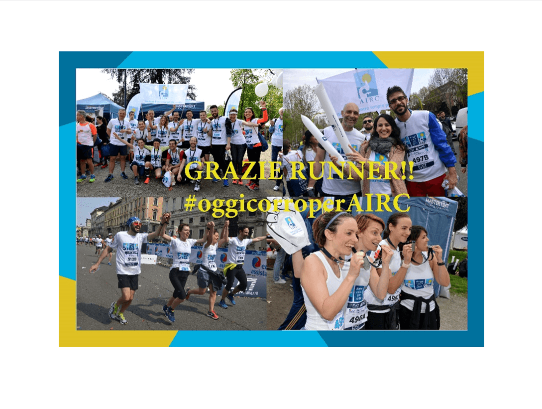 #oggicorroperAIRC-Fondazione AIRC 
