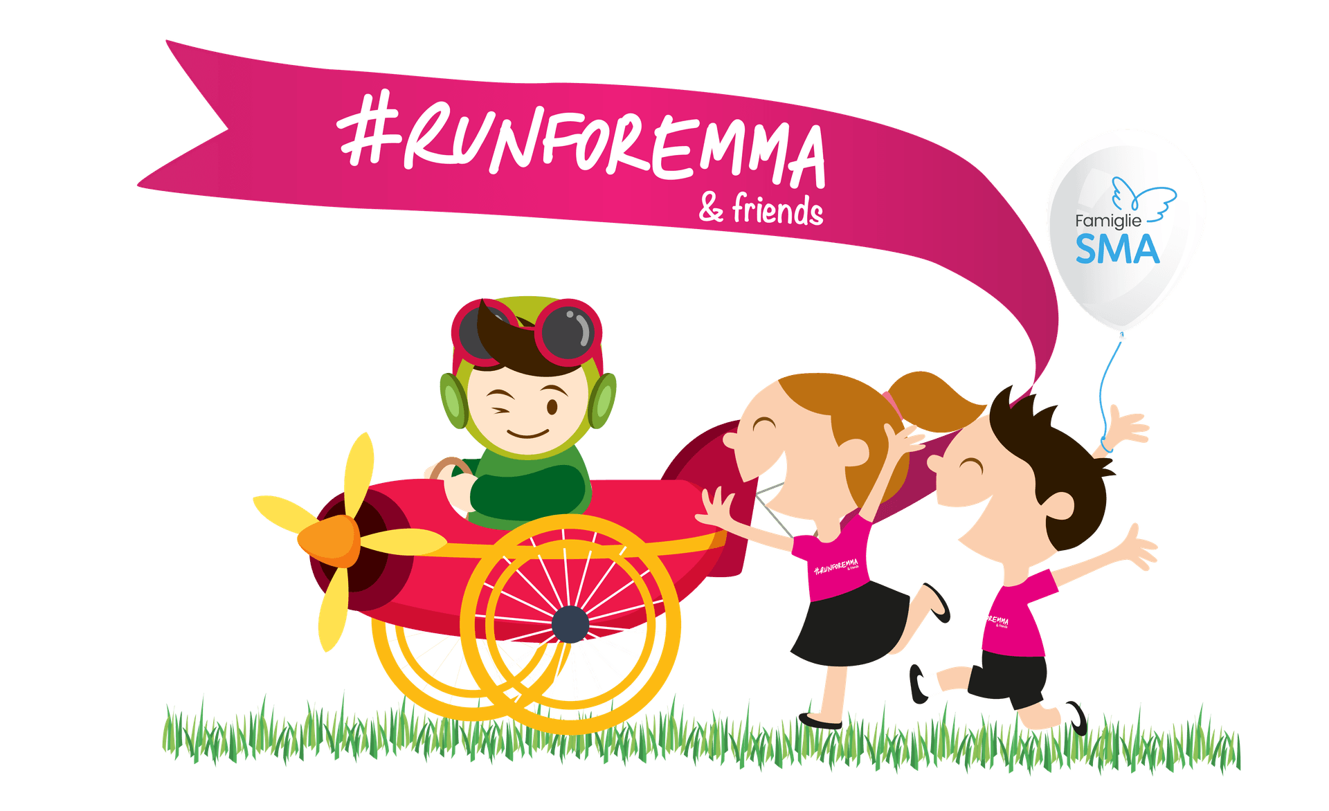 #SIPUOFARE-#RUNFOREMMA...& friends e Famiglie SMA 