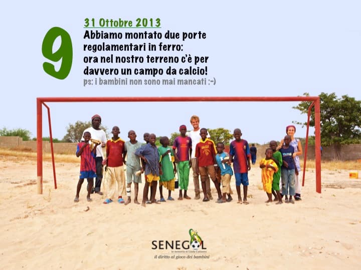 Un centro sportivo per i bambini del Senegal!-Senegol