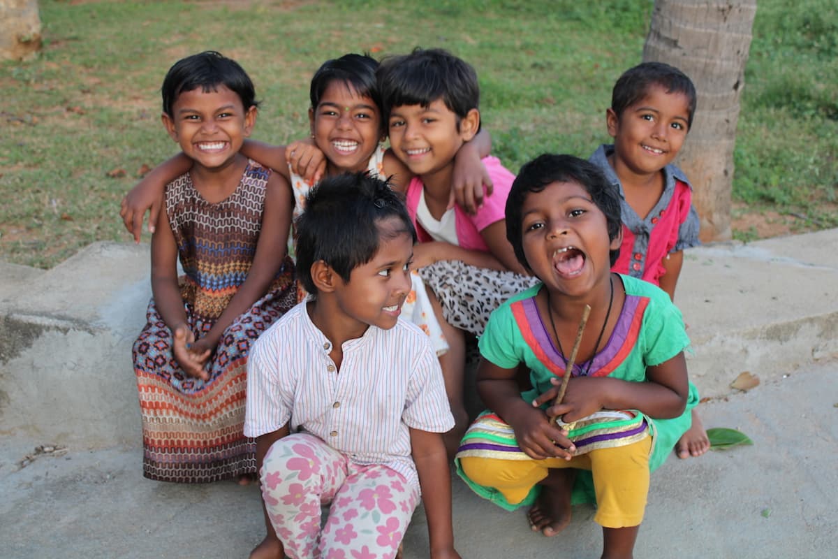 Un parco giochi per i bimbi in India-Vanaprastha