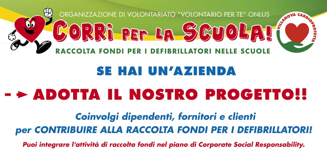 Corri per la Scuola-Volontario per TE - Onlus