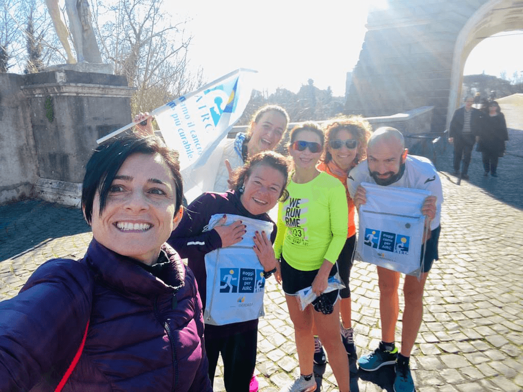 #oggicorroperAIRC Run4Rome-Fondazione AIRC 