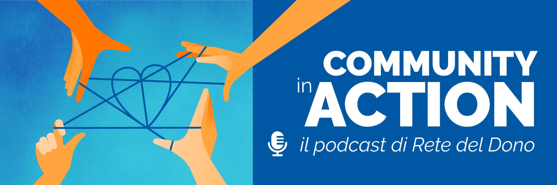Rete del Dono Community in Action Podcast
