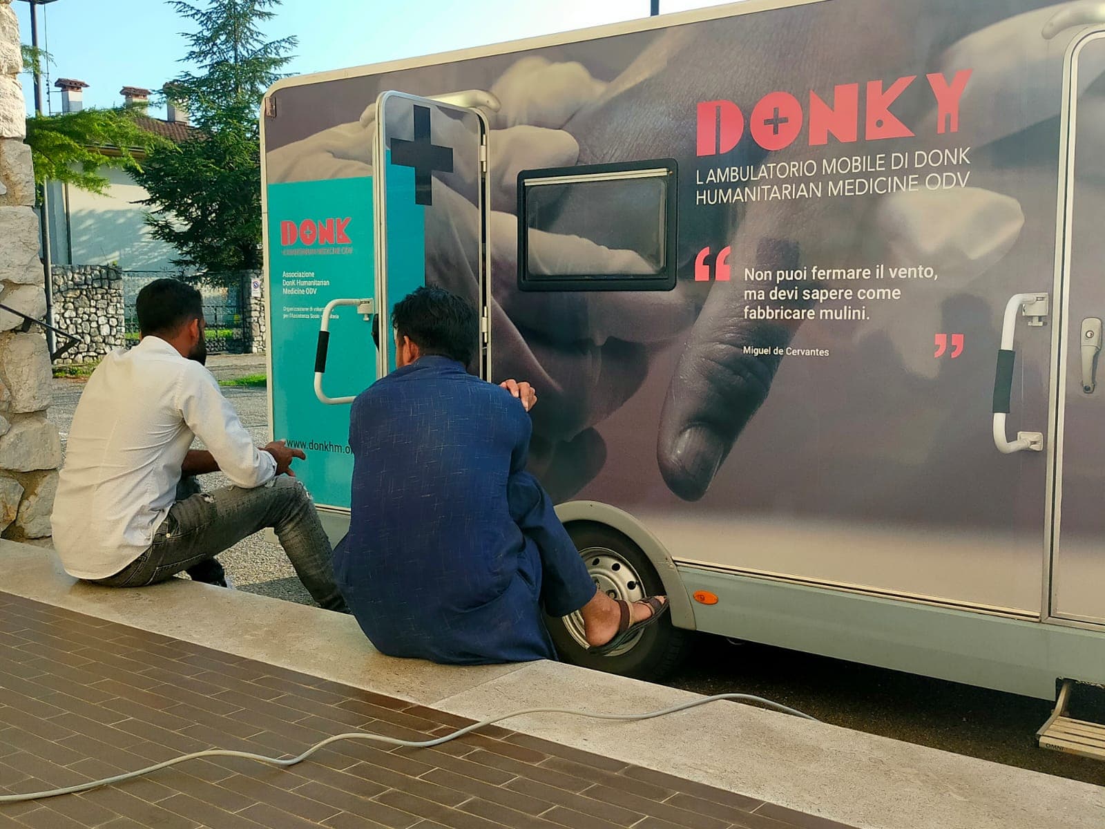 L'attesa prima di una visita su Donky