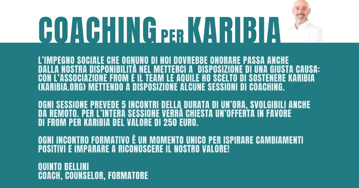 quinto bellini coach counselor formatore