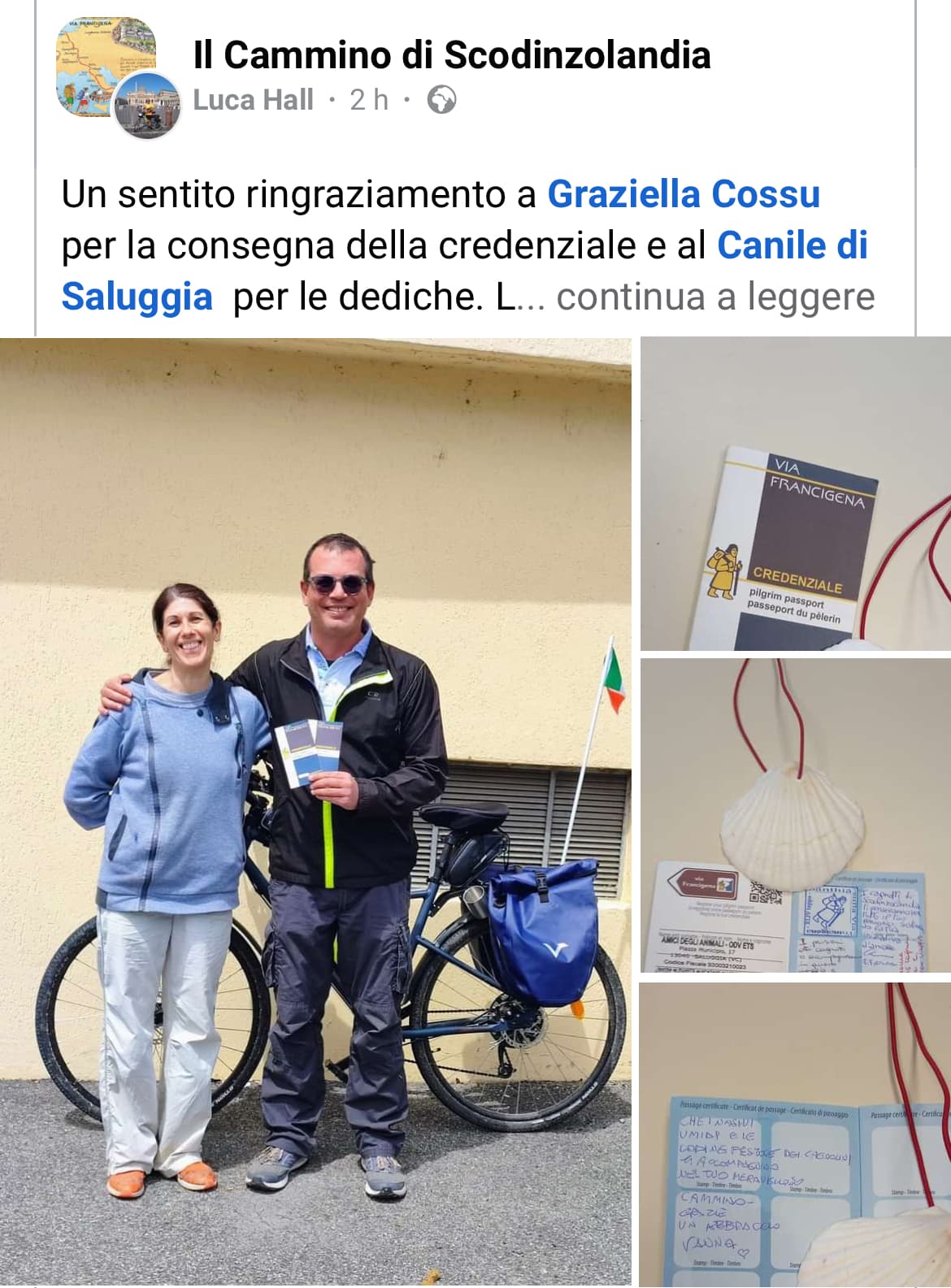 ECCO LE NOSTRE DEDICHE CHE TI ACCOMPAGNERANNO PER TUTTO IL TUO PERCORSO !!! GRAZIE LUCA