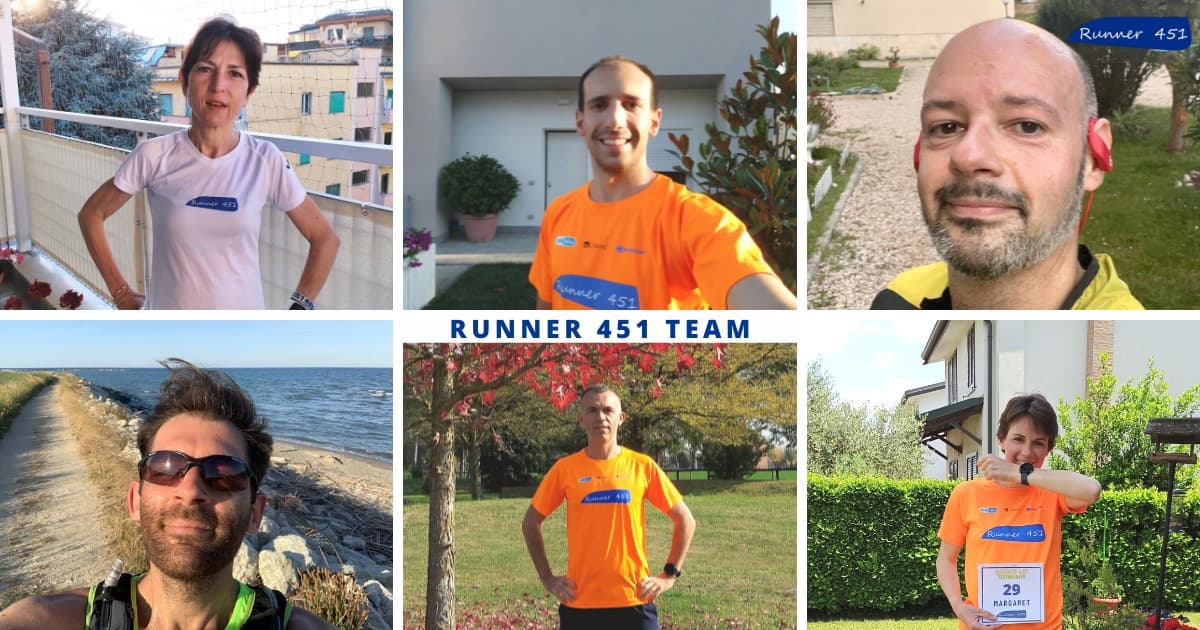 Runner 451 Team contro il silenzio di Simone Cellini Runner 451 Team contro il silenzio-Simone Cellini