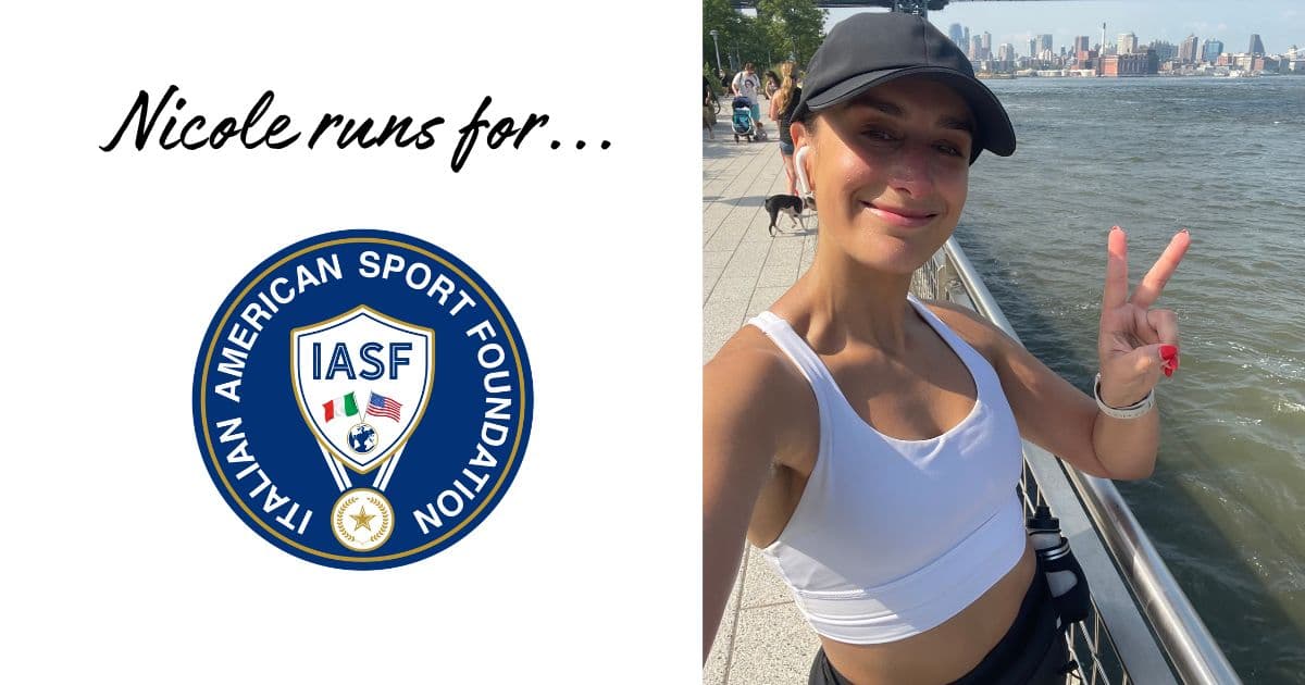 Help me run the NYC Marathon for IASF di Nicole Caruso Help me run the NYC Marathon for IASF-Nicole Caruso