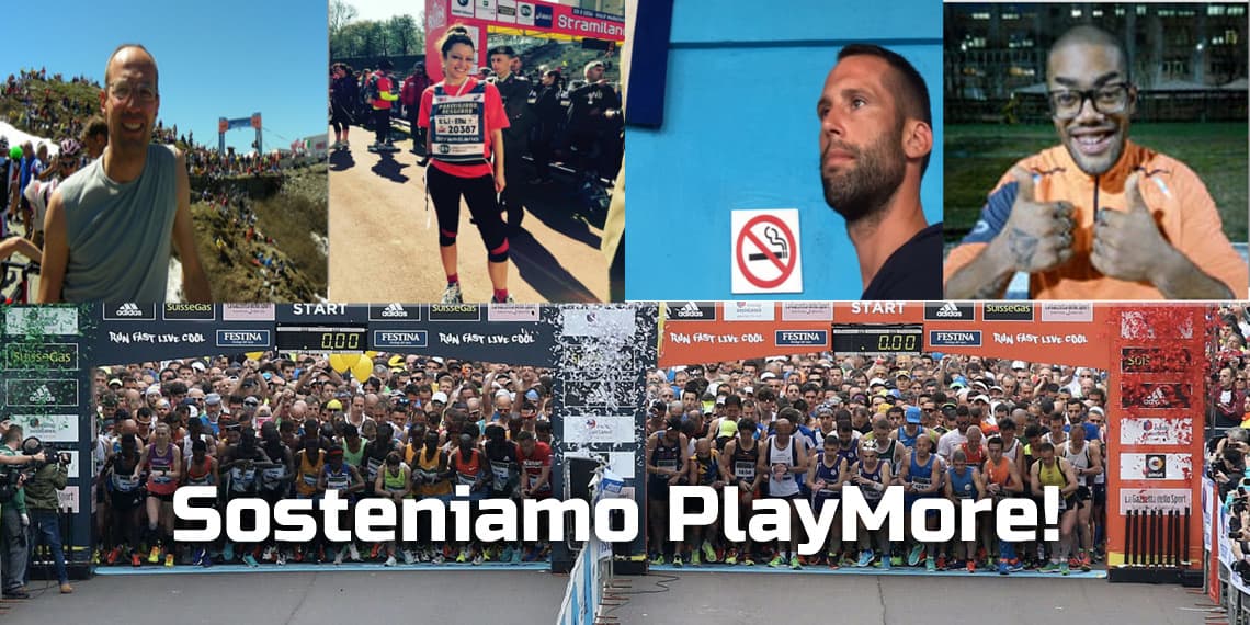 Corriamo per PlayMore! RunChallenge di Alberto Roscio Ricon Corriamo per PlayMore! RunChallenge-Alberto Roscio Ricon