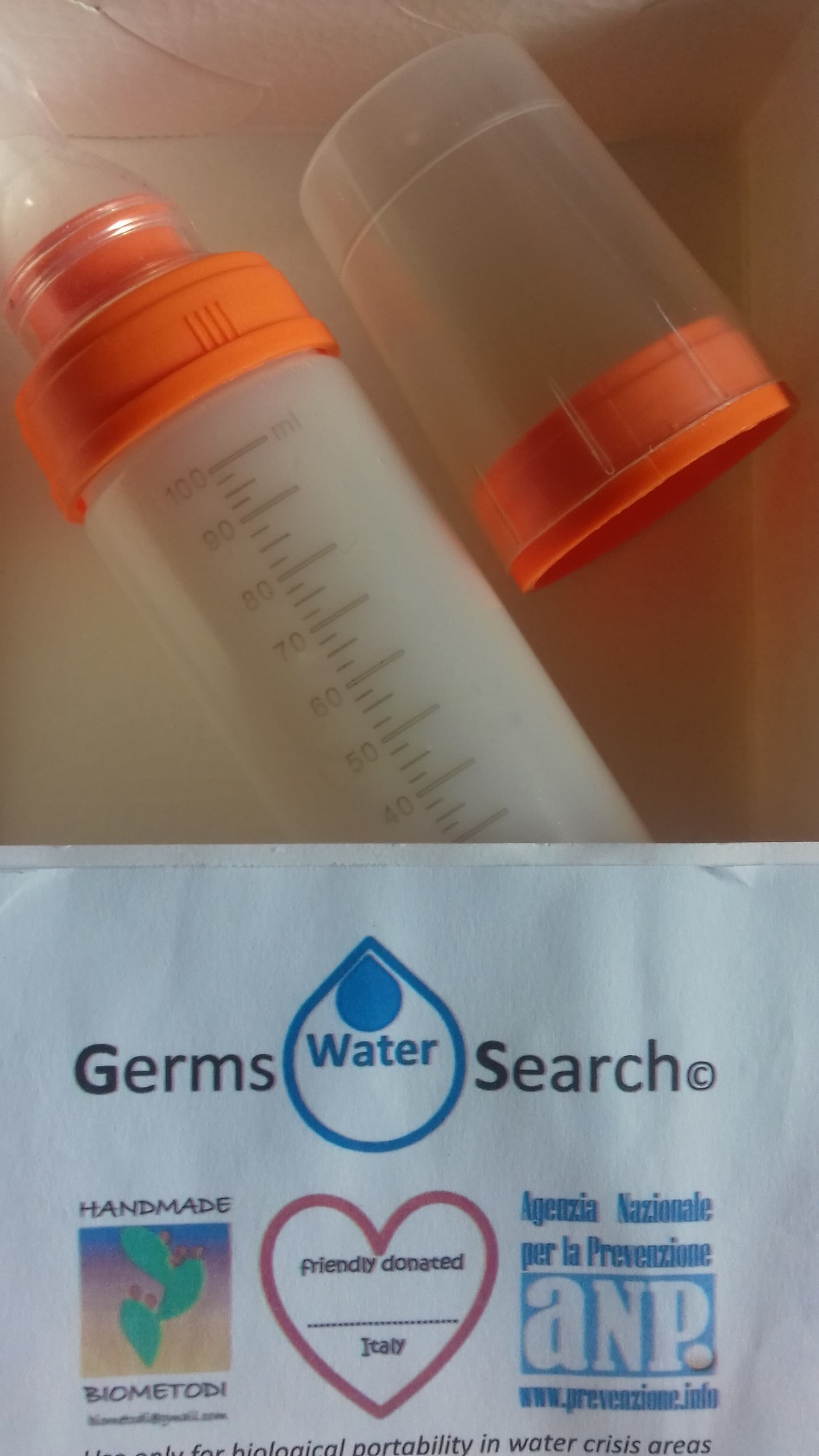 Agenzia Naz. Prevenzione kit H2O Germs di Agenzia Nazionale per la Prevenzione Agenzia Naz. Prevenzione kit H2O Germs -Agenzia Nazionale per la Prevenzione