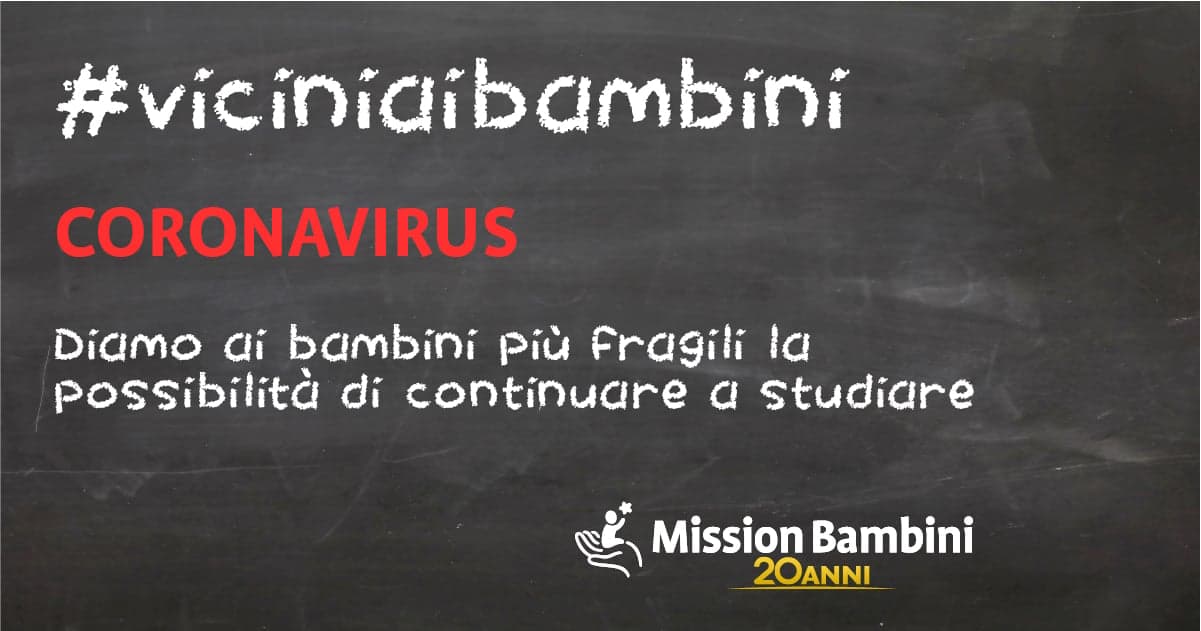 COVID-19: L’educazione non si ferma di Mission Bambini COVID-19: L’educazione non si ferma-Mission Bambini