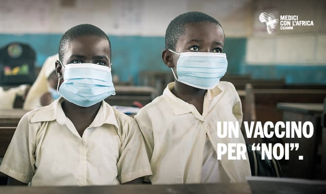 Un vaccino per noi - Milano Marathon di Medici con l'Africa Cuamm Un vaccino per noi - Milano Marathon-Medici con l'Africa Cuamm