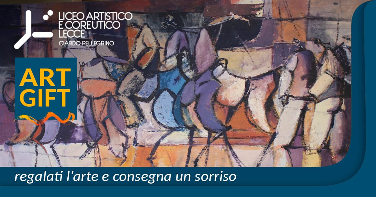 ART GIFT: l'arte per donare un sorriso di Liceo Artistico e Coreutico • Lecce ART GIFT: l'arte per donare un sorriso-Liceo Artistico e Coreutico • Lecce