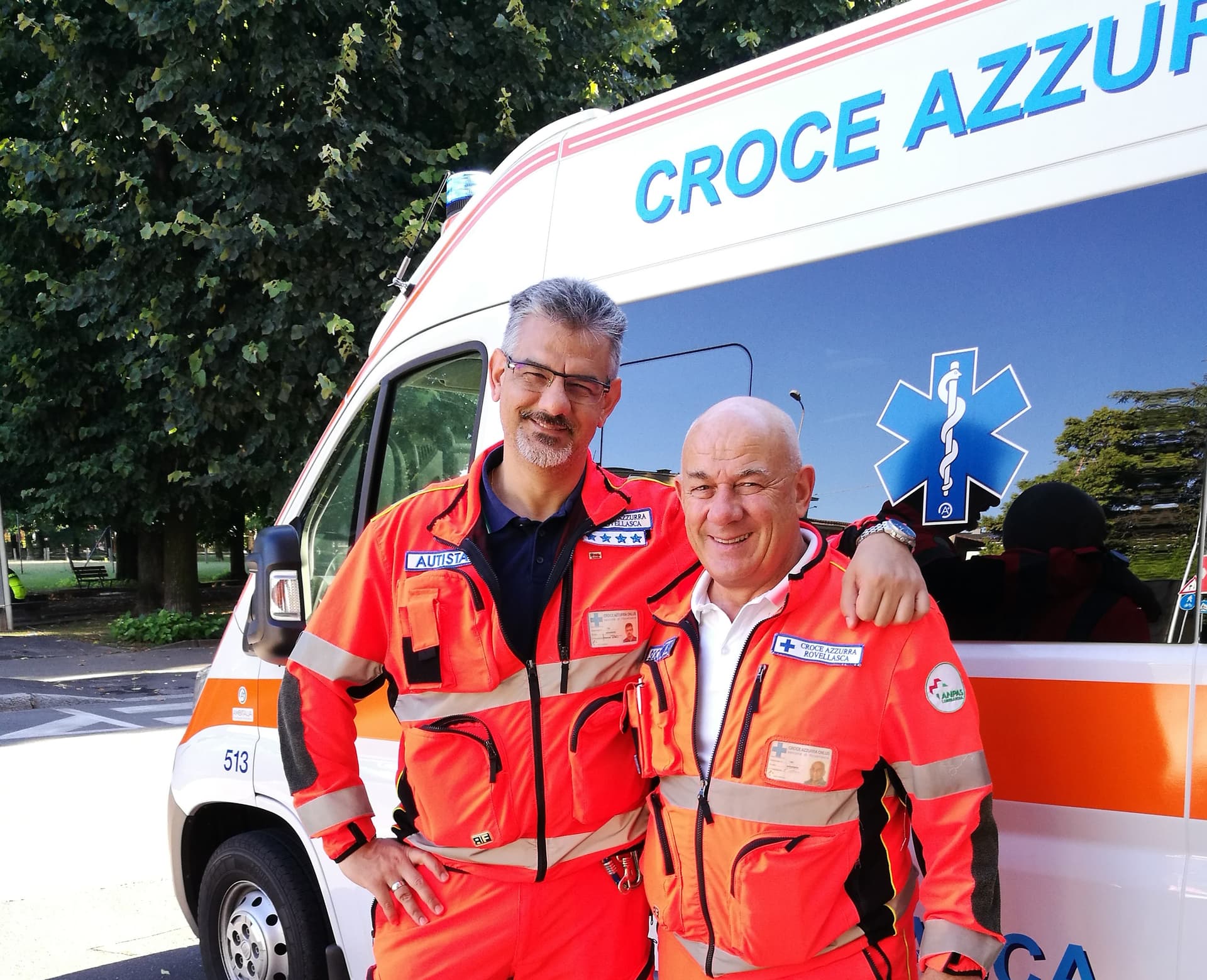 Ambulanza in memoria di Armando di CROCE AZZURRA ODV Ambulanza in memoria di Armando-CROCE AZZURRA ODV
