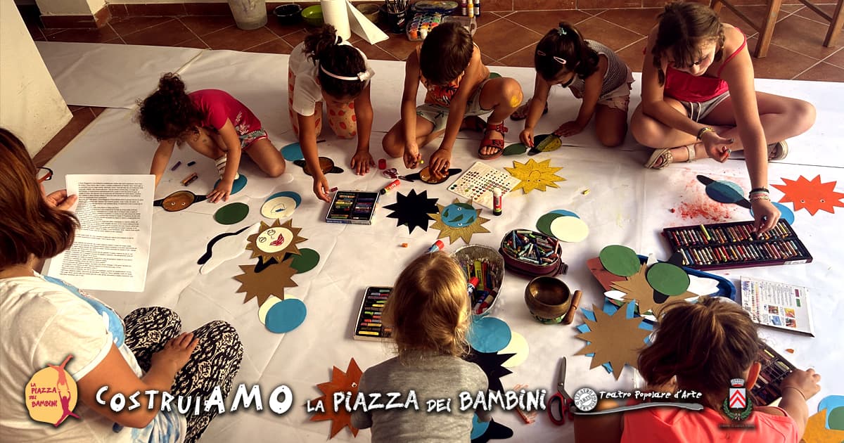 CostruiAmo la Piazza dei Bambini di Teatro popolare d'arte CostruiAmo la Piazza dei Bambini-Teatro popolare d'arte