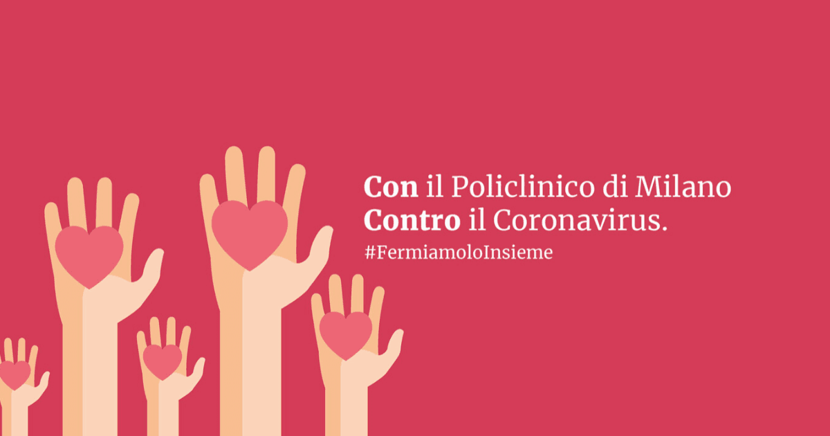 #fermiamoloinsieme Policlinico Milano di Policlinico di Milano #fermiamoloinsieme Policlinico Milano-Policlinico di Milano