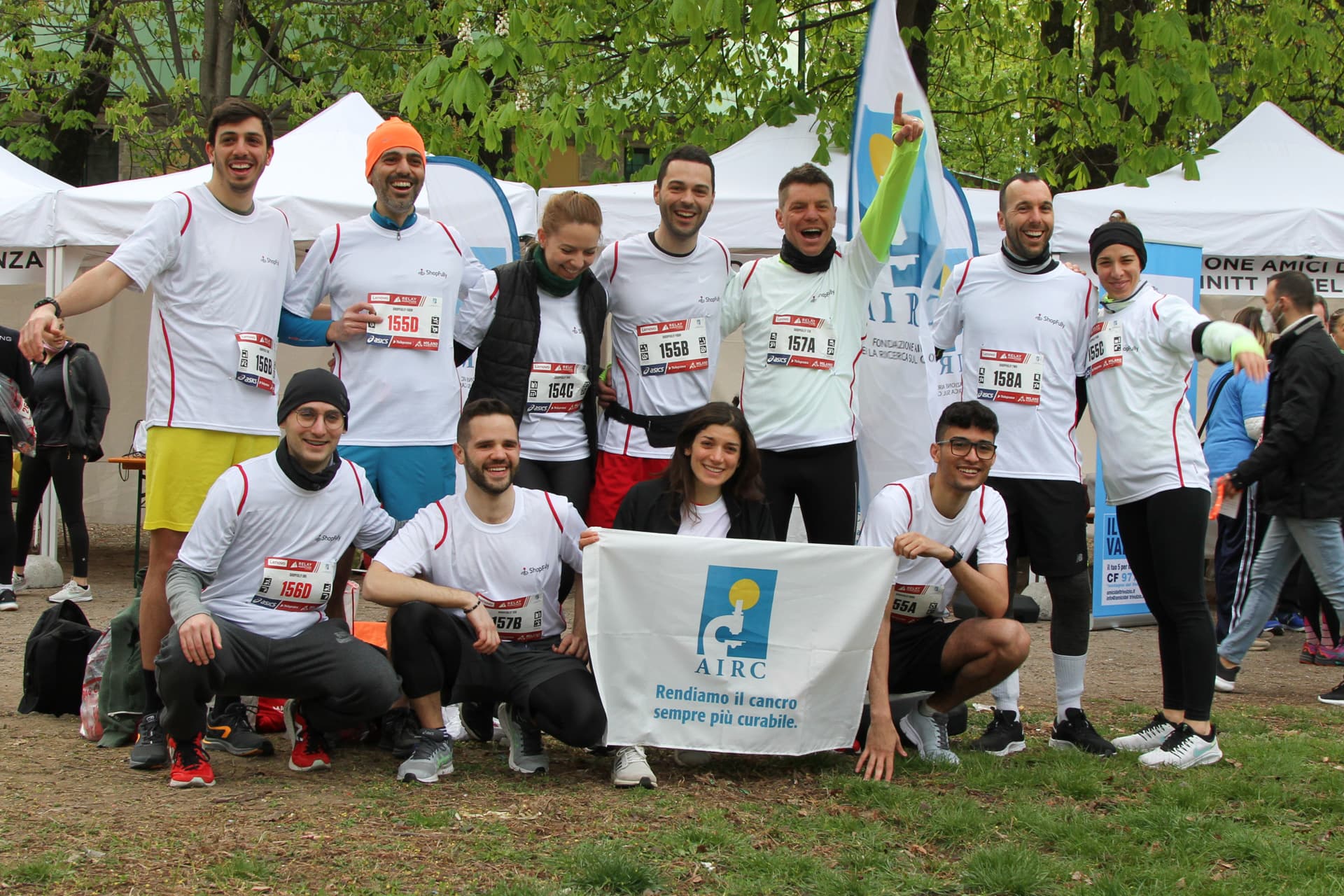 #oggicorroperAIRC Milano Marathon 2023 di Fondazione AIRC #oggicorroperAIRC Milano Marathon 2023-Fondazione AIRC