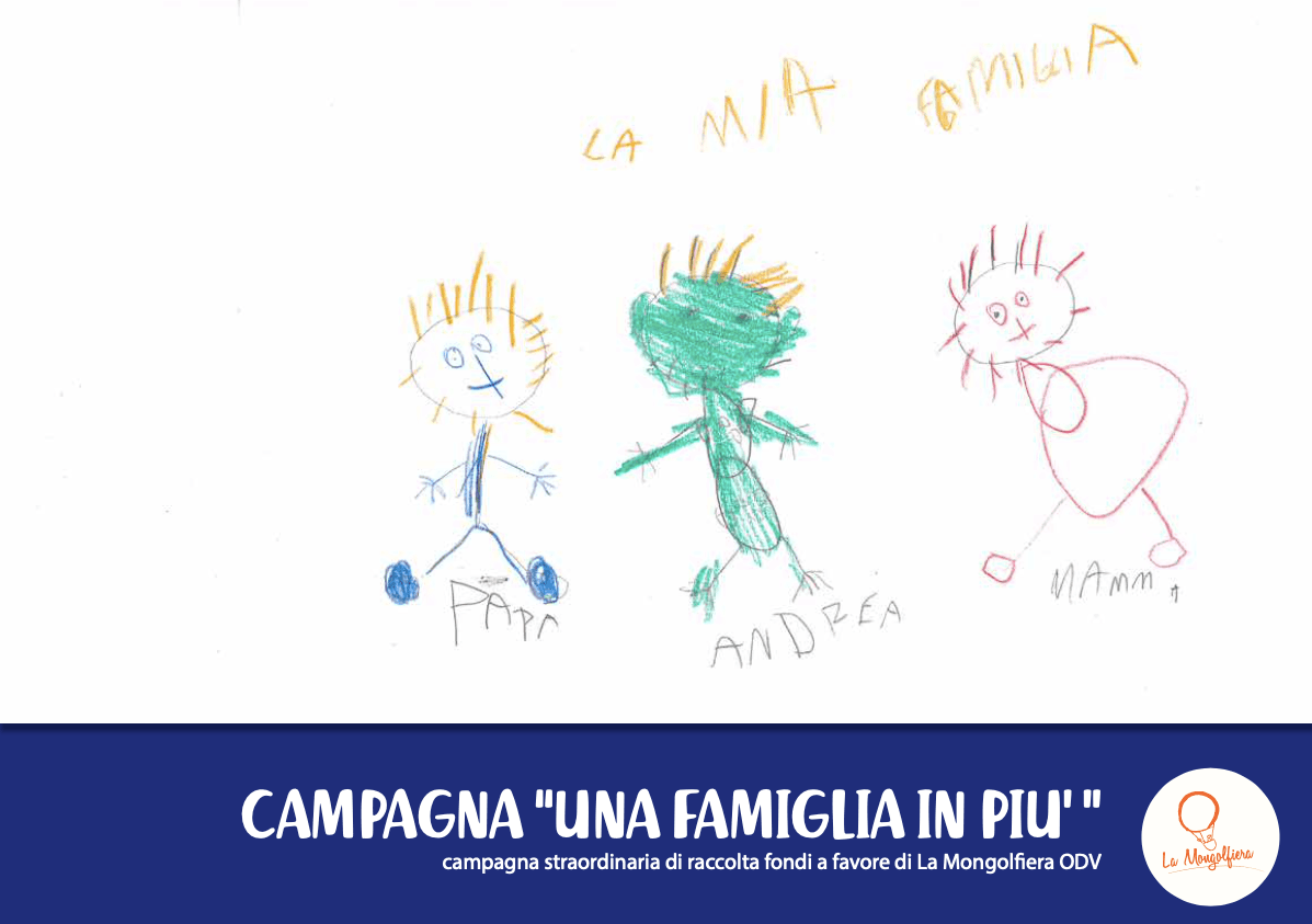 Sosteniamo "Una famiglia in +" di La Mongolfiera ODV Sosteniamo "Una famiglia in +"-La Mongolfiera ODV