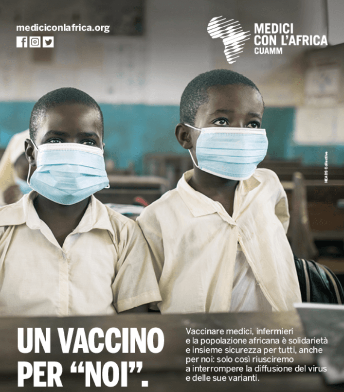 Un vaccino per noi! - Milano Marathon di Medici con l'Africa Cuamm Un vaccino per noi! - Milano Marathon -Medici con l'Africa Cuamm