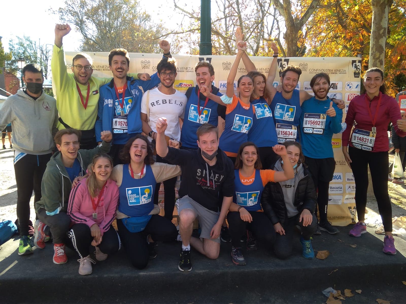 #oggicorroperAIRC Venice Marathon 2022 di Fondazione AIRC #oggicorroperAIRC Venice Marathon 2022-Fondazione AIRC