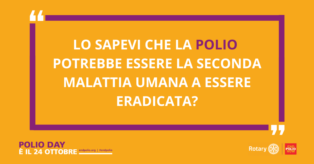 Run to End Polio #VM2023 di Progetto Rotary Distretto 2060 Onlus Run to End Polio #VM2023-Progetto Rotary Distretto 2060 Onlus