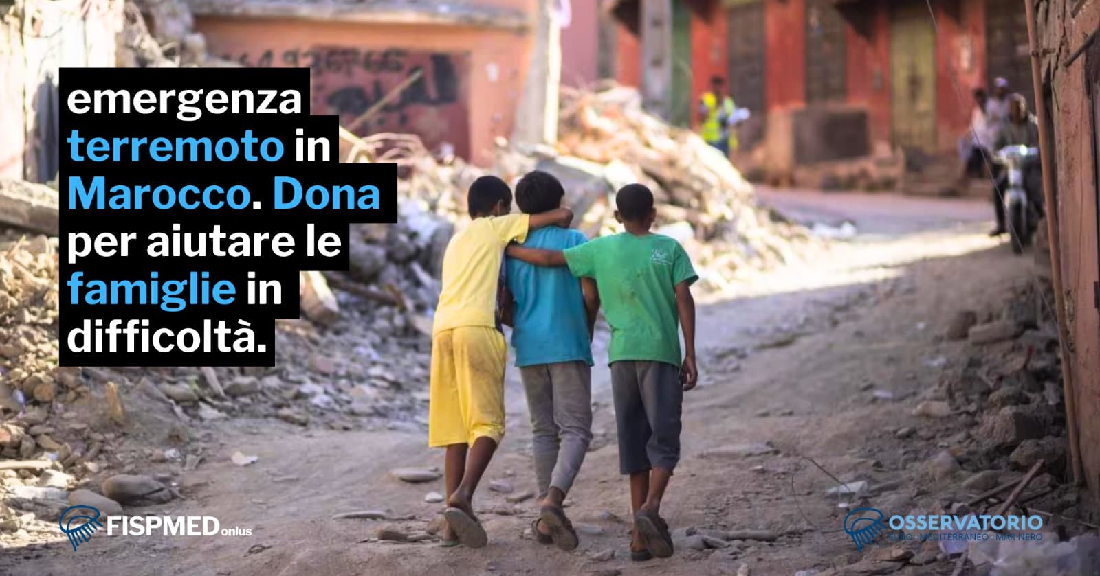 Solidarietà per il Marocco di FISPMED ONLUS Solidarietà per il Marocco-FISPMED ONLUS