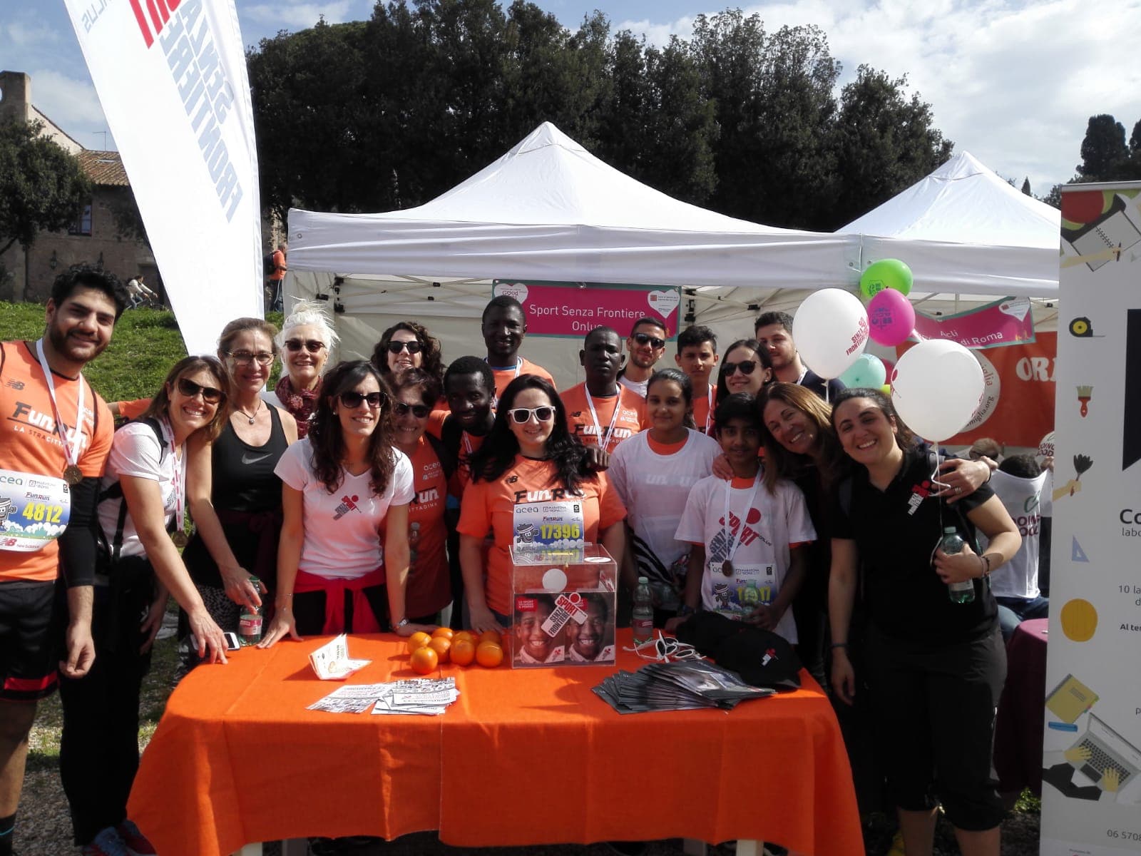 Run For Good Maratona di Roma 2019 di Sport Senza Frontiere Run For Good Maratona di Roma 2019-Sport Senza Frontiere