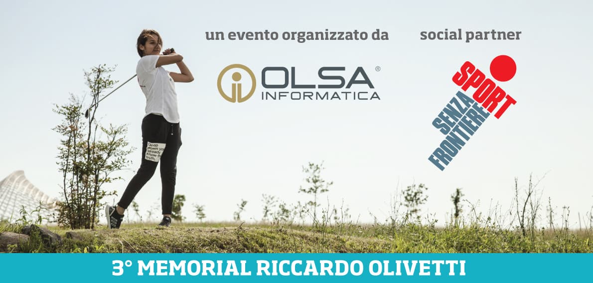 3° MEMORIAL PER RICCARDO OLIVETTI di Sport Senza Frontiere Onlus 3° MEMORIAL PER RICCARDO OLIVETTI-Sport Senza Frontiere Onlus